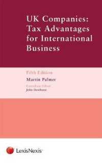 UK Companies: Tax Advantages for International Business （5TH）
