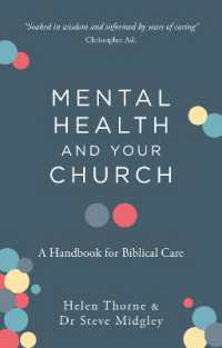 Mental Health and Your Church : A Handbook for Biblical Care