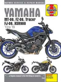 Yamaha MT-09, FZ-09, Tracer, FJ-09, XSR900 (03 -19) : 2013 to 2019 (Haynes Service & Repair Manuals)