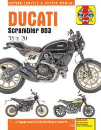 Ducati Scrambler 803 (15 - 20) Haynes Repair Manual : 2015 to 2020 (Haynes Service & Repair Manuals)