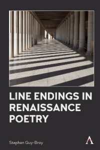 Line Endings in Renaissance Poetry (Anthem Studies in Renaissance Literature and Culture)