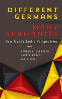 Different Germans, Many Germanies : New Transatlantic Perspectives （Library Binding）