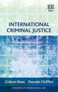 国際刑事司法<br>International Criminal Justice (Principles of International Law series)