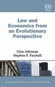 進化の視点からみた法と経済学<br>Law and Economics from an Evolutionary Perspective (New Horizons in Institutional and Evolutionary Economics series)