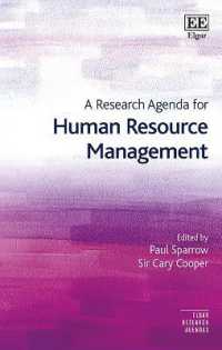 人的資源管理に関する研究課題<br>A Research Agenda for Human Resource Management (Elgar Research Agendas)