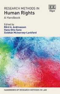 Research Methods in Human Rights : A Handbook (Handbooks of Research Methods in Law series)
