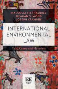 国際環境法：読本・判例・資料<br>International Environmental Law : Text, Cases and Materials