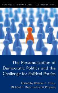 The Personalization of Democratic Politics and the Challenge for Political Parties