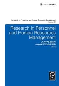 Research in Personnel and Human Resources Management (Research in Personnel and Human Resources Management)