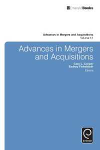 Advances in Mergers and Acquisitions (Advances in Mergers and Acquisitions)