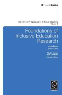 Foundations of Inclusive Education Research (International Perspectives on Inclusive Education)