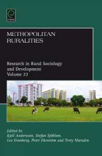 Metropolitan Ruralities (Research in Rural Sociology and Development)