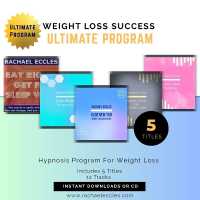 Weight Loss Success Hypnotherapy, Ultimate Program Hypnosis Downloads