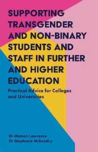 Supporting Transgender and Non-Binary Students and Staff in Further and Higher Education : Practical Advice for Colleges and Universities