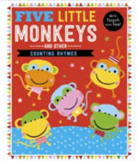 Five Little Monkeys and Other Counting Rhymes (Touch and Feel) -- Board book