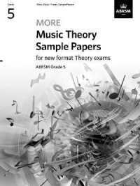 More Music Theory Sample Papers, ABRSM Grade 5 (Music Theory Papers (Abrsm))