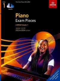 Piano Exam Pieces 2023 & 2024, ABRSM Grade 1, with audio : Selected from the 2023 & 2024 syllabus (Abrsm Exam Pieces)