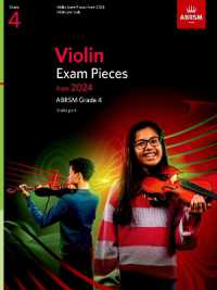 Violin Exam Pieces from 2024, ABRSM Grade 4, Violin Part (Abrsm Exam Pieces)