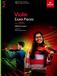 Violin Exam Pieces from 2024, ABRSM Grade 2, Violin Part & Piano Accompaniment (Abrsm Exam Pieces)