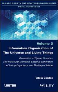 Information Organization of the Universe and Living Things : Generation of Space, Quantum and Molecular Elements, Coactive Generation of Living Organisms and Multiagent Model