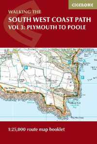 South West Coast Path Map Booklet - Vol 3: Plymouth to Poole : 1:25,000 OS Route Mapping （2ND）