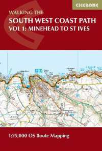 South West Coast Path Map Booklet - Vol 1: Minehead to St Ives : 1:25,000 OS Route Mapping （2ND）
