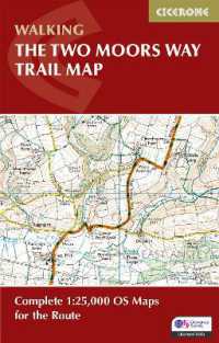 The Two Moors Way Trail Map : Complete 1:25,000 OS Maps for the Route （2ND）
