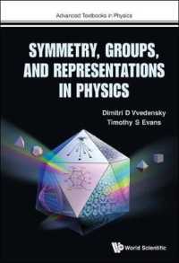 Symmetry, Groups, and Representations in Physics (Advanced Textbooks in Physics)