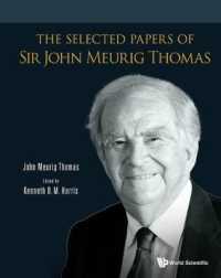 Selected Papers of Sir John Meurig Thomas, the
