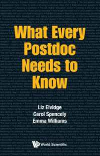 ポスドクが知っておくべきこと<br>What Every Postdoc Needs to Know