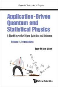 Application-driven Quantum and Statistical Physics: A Short Course for Future Scientists and Engineers - Volume 1: Foundations (Essential Textbooks in Physics)