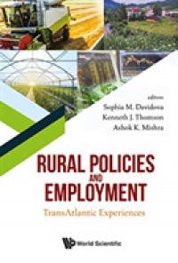 地域政策と雇用<br>Rural Policies and Employment: Transatlantic Experiences