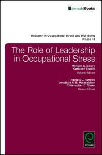 The Role of Leadership in Occupational Stress (Research in Occupational Stress and Well Being)