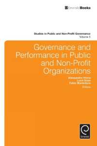 公共機関・NPOのガバナンスとパフォーマンス<br>Governance and Performance in Public and Non-Profit Organizations (Studies in Public and Non-profit Governance)