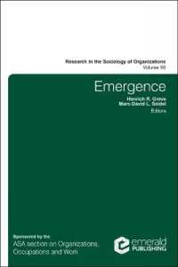 Emergence (Research in the Sociology of Organizations)