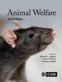 動物福祉（第３版）<br>Animal Welfare （3RD）