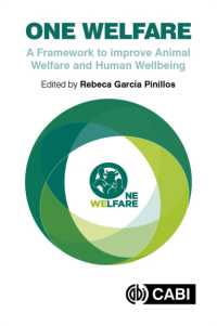 動物・人間・環境一体福祉<br>One Welfare : A Framework to Improve Animal Welfare and Human Well-being （1ST）