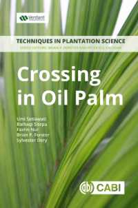 Crossing in Oil Palm : A Manual (Techniques in Plantation Science)