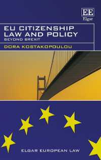 EU Citizenship Law and Policy : Beyond Brexit (Elgar European Law series)