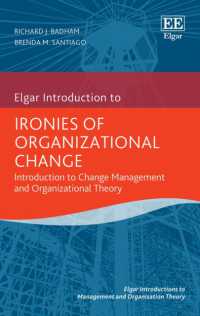 Ironies of Organizational Change : Introduction to Change Management and Organizational Theory (Elgar Introductions to Management and Organization Theory series)