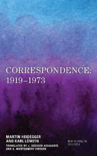 Correspondence: 1919-1973 (New Heidegger Research)