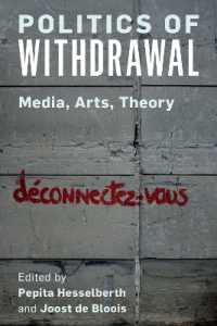 Politics of Withdrawal : Media, Arts, Theory