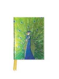 Peacock in Blue and Green Foiled Pocket Notebook （NTB）