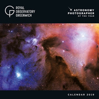 Greenwich Royal Observatory Astronomy Photographer of the Year 2019 Calendar （WAL New）