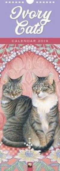 Ivory Cats Slim 2019 Calendar （WAL）