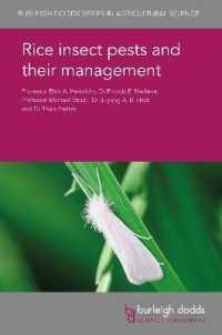 Rice Insect Pests and Their Management (Burleigh Dodds Series in Agricultural Science)