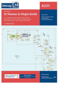 Imray Chart A231 : Virgin Islands St Thomas to Virgin Gorda (Imray a Charts) -- Sheet map, folded （New ed）