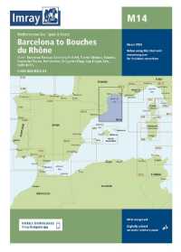 Imray Chart M14 : Barcelona to Bouches du Rhone (M Chart Series)