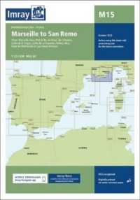 Imray Chart M15 : Marseille to San Remo (M Series)