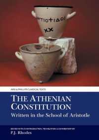 The Athenian Constitution Written in the School of Aristotle (Aris & Phillips Classical Texts)
